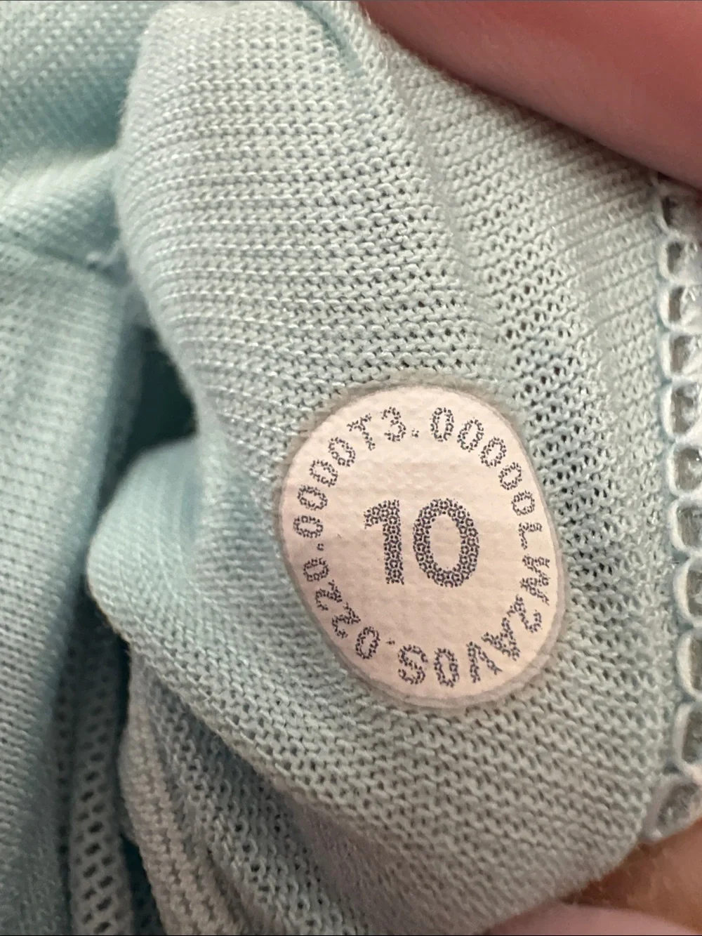 Lululemon energy bra longline light blue size 10